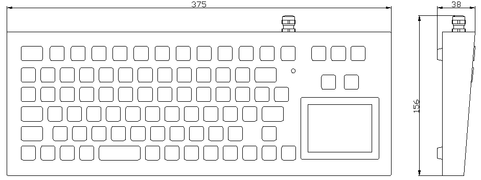 FHJ5礦用本安型鍵盤工作原理